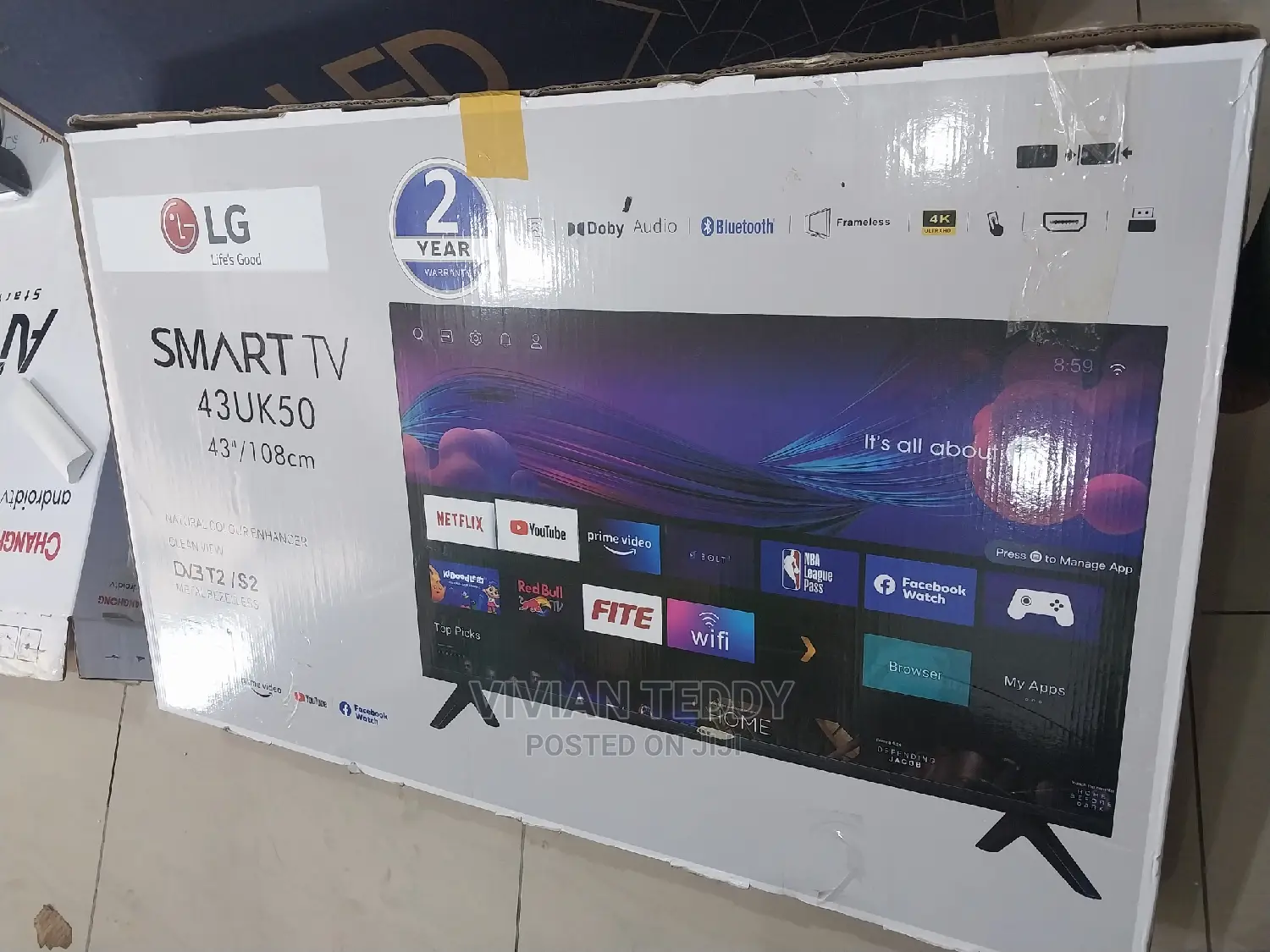 Superslim TV 43" Led Smart