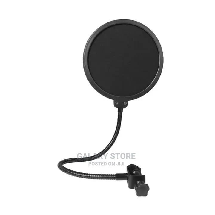Pop Filter for Microphone Absorber Filter With Stand Clip