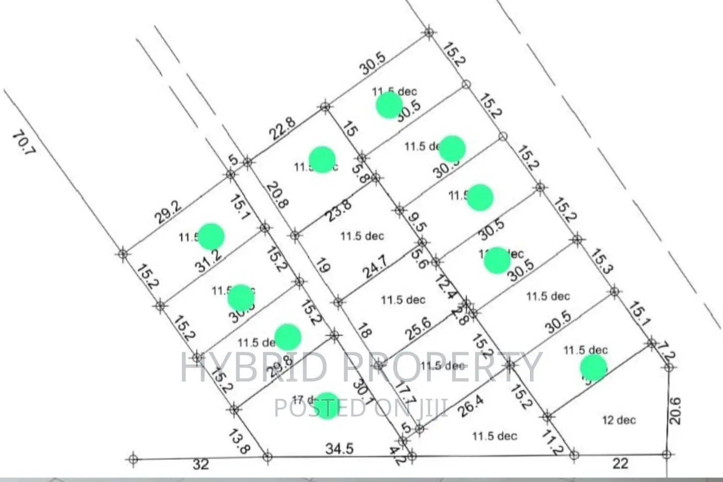 Prime Plots For Sale At Our Serinya Wakiso Estate~Hoima Rd V