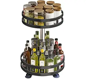 3600 Rotation Multifunction Spice Rack-2 Layers