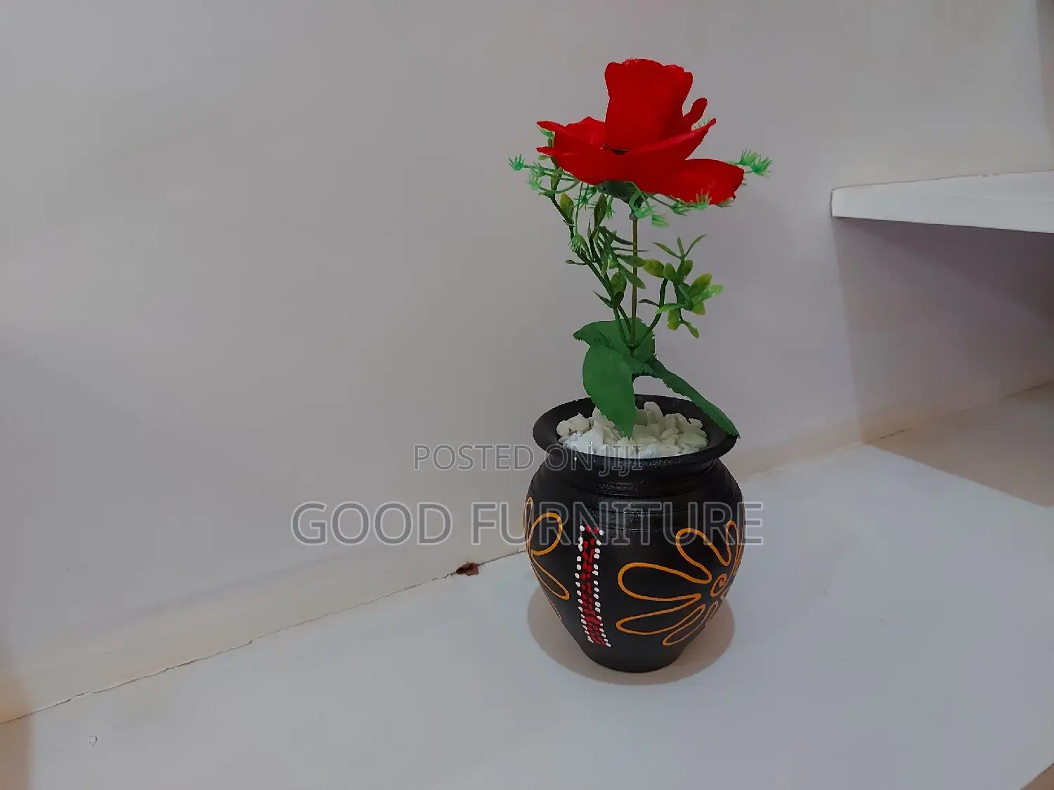 Beautiful Flower With Vase