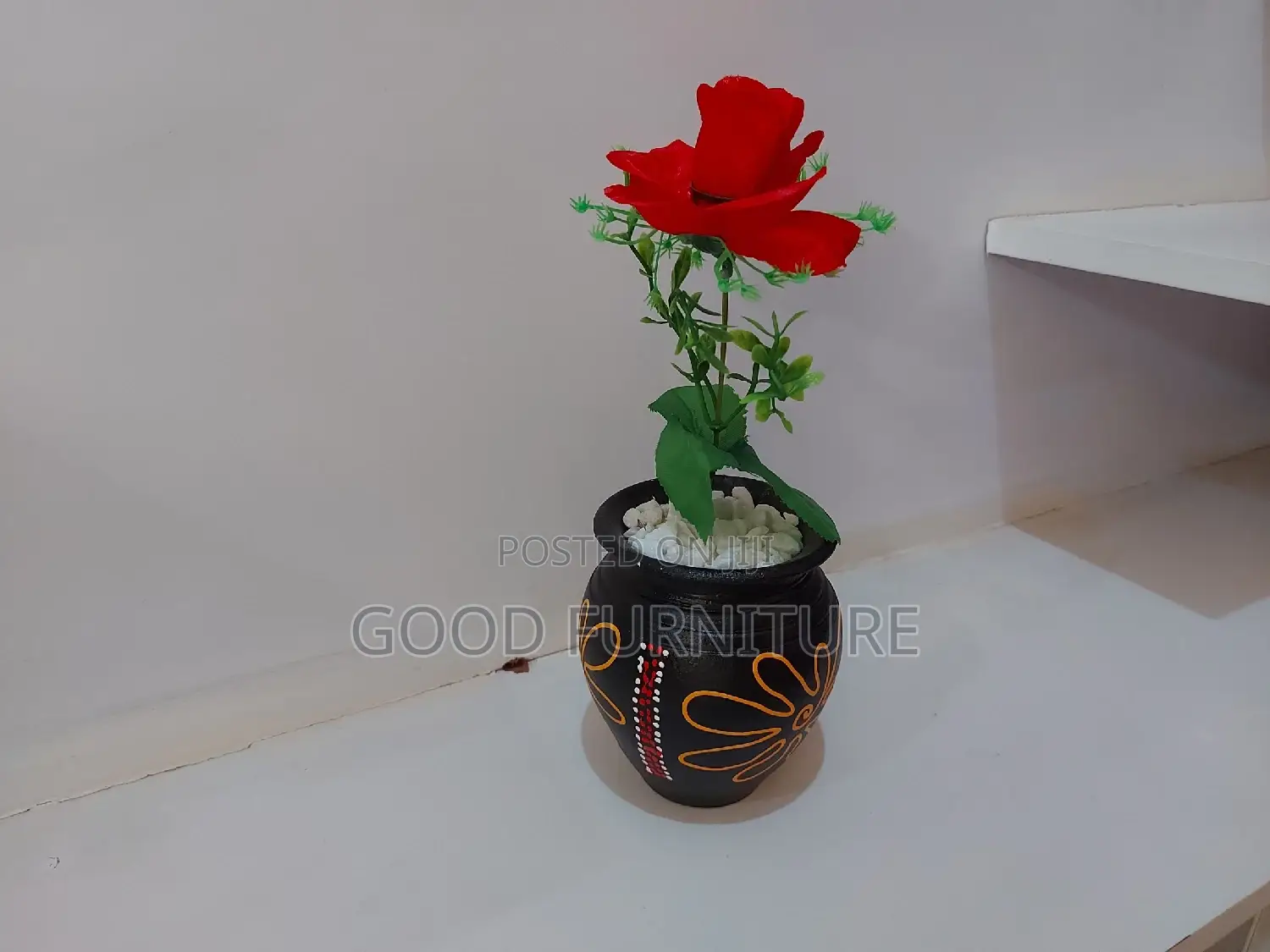 Beautiful Flower With Vase