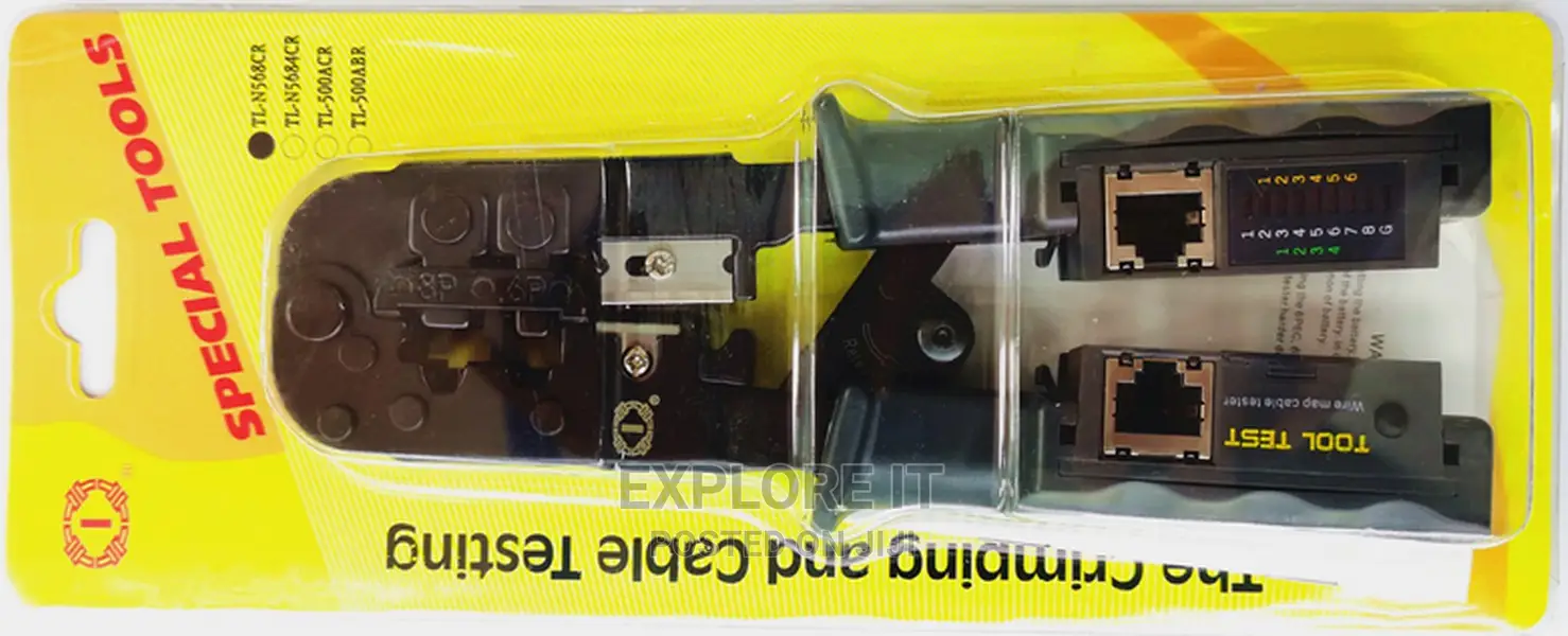 TL-N568CR Network Cable Pliers Three-Purpose Tape Tester