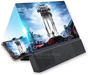 12” 3D Mobile Phone Screen Magnifier and Bluetooth Speaker