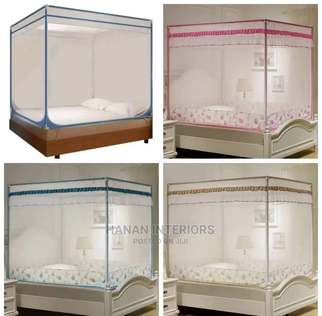 Fibre Stands Zip Mosquito Net
