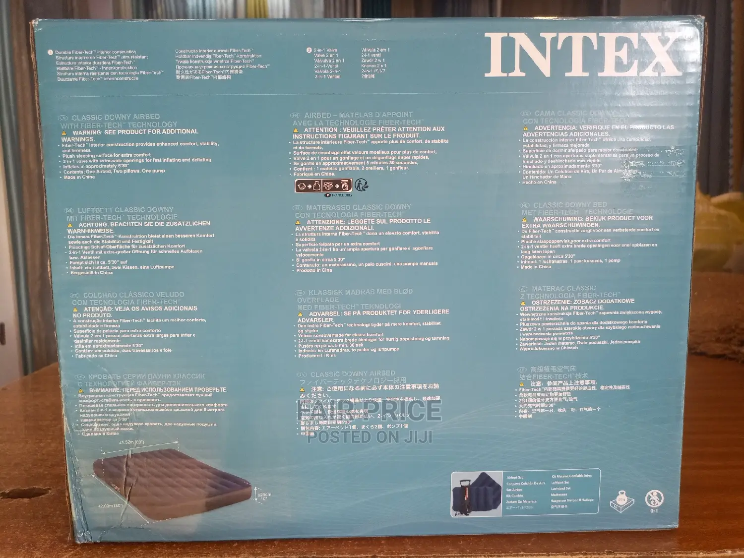 Air Mattress 6*6 in 10 Inches