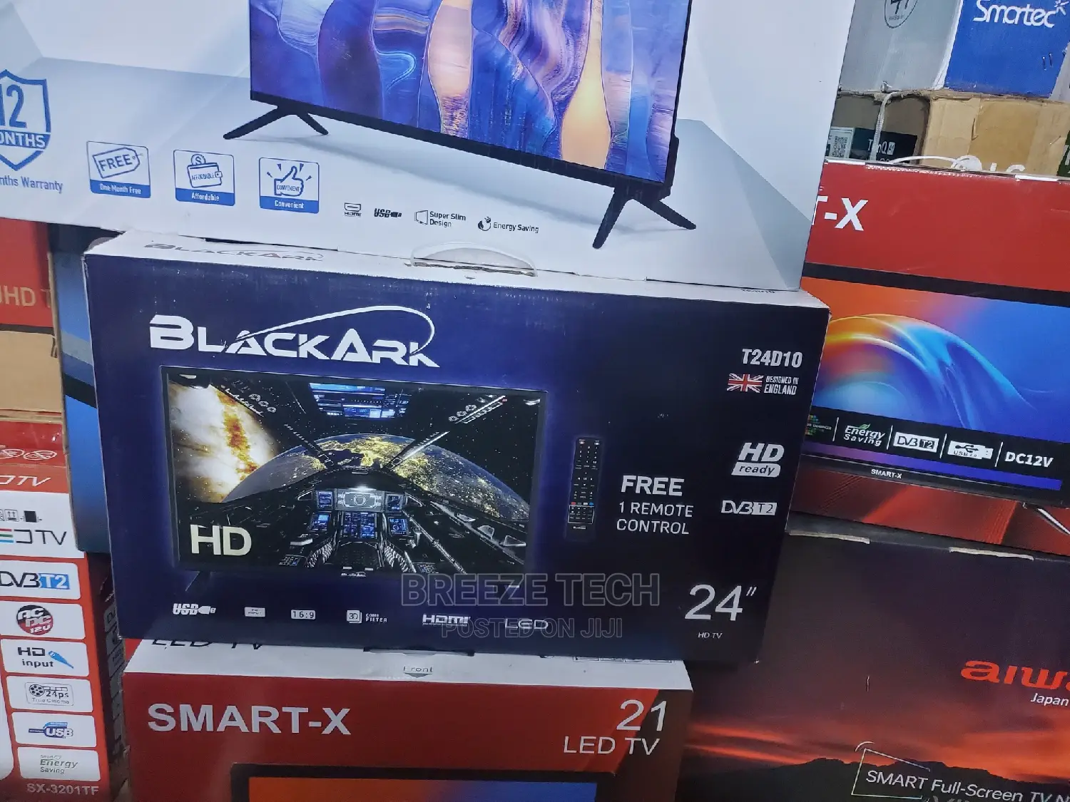 LED TV Blackark 24" Inch Digital