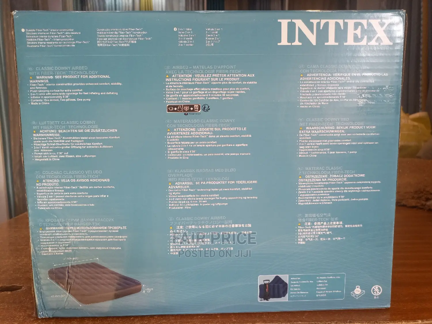 Air Mattress 4*6 in 10 Inches