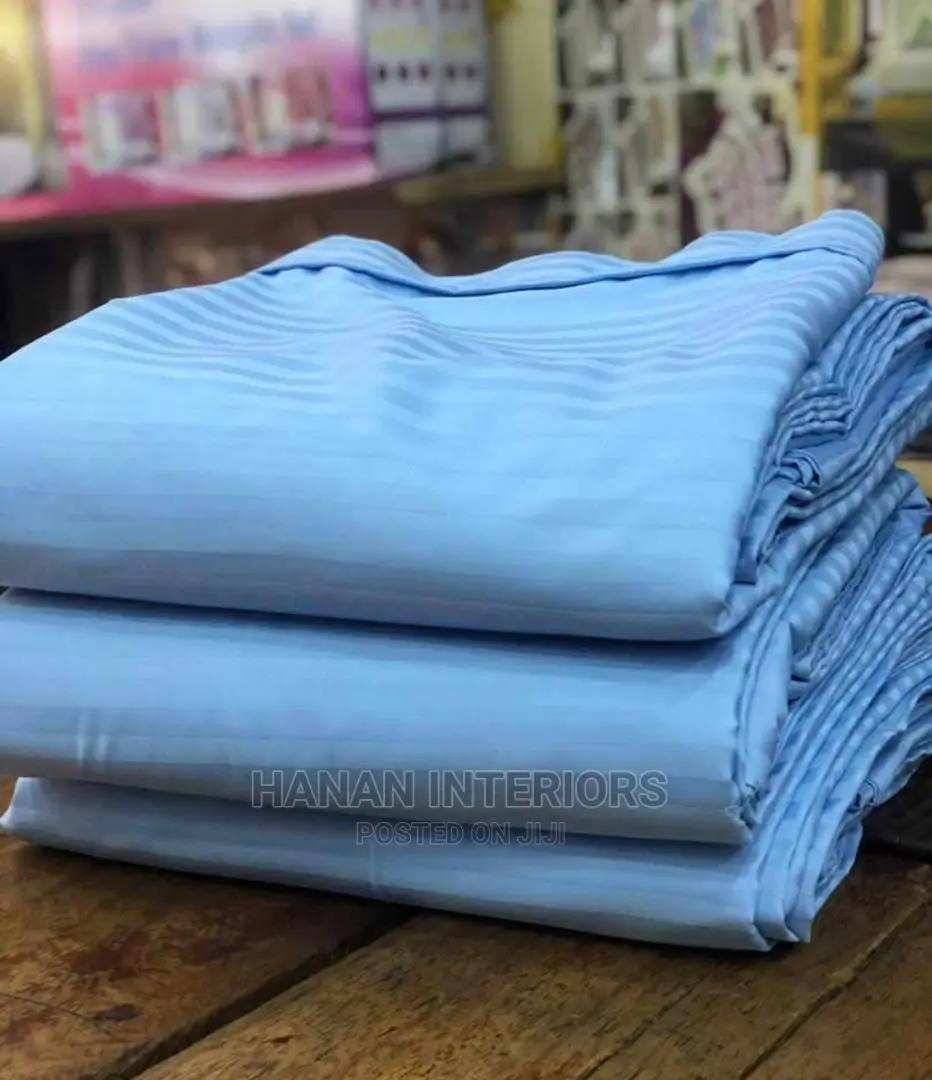 Blue Cotton Bedsheets