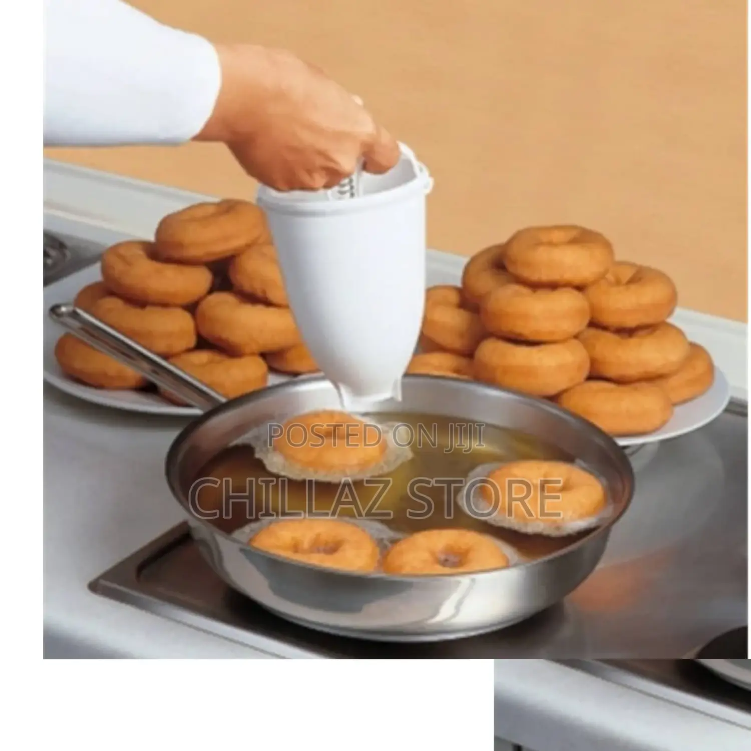 Plastic Donuts Maker.