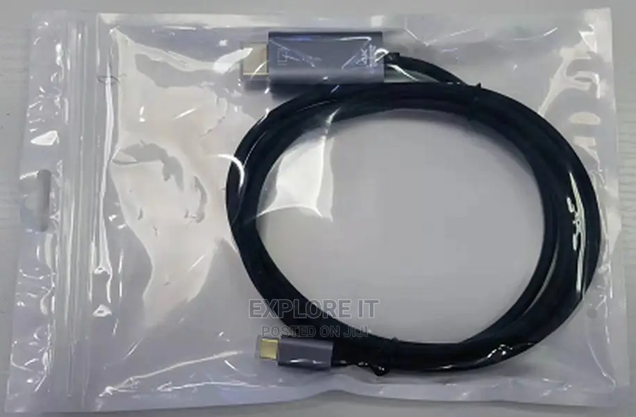 Type-C to HDMI Cable+Ic 1.8M (01)
