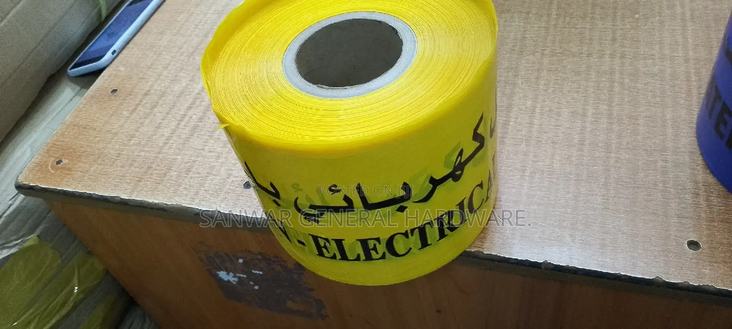 Electrical Underground Warning Tape,6"(250m)