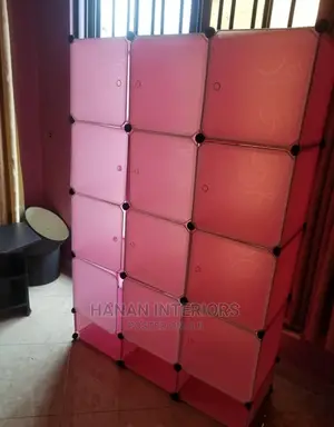 Photo - Plastic 3 Column Wardrobe