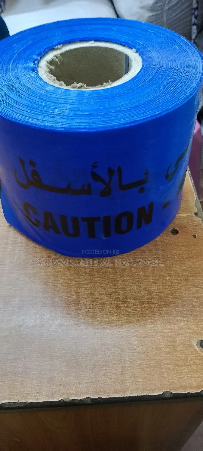 Water Underground Warning Tape,6" (500m)