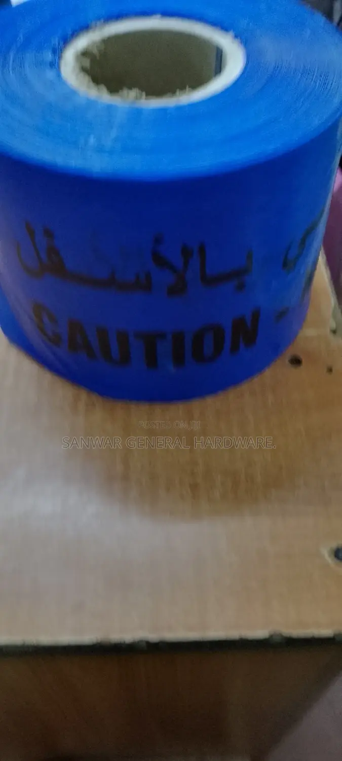 Water Underground Warning Tape,6" (500m)