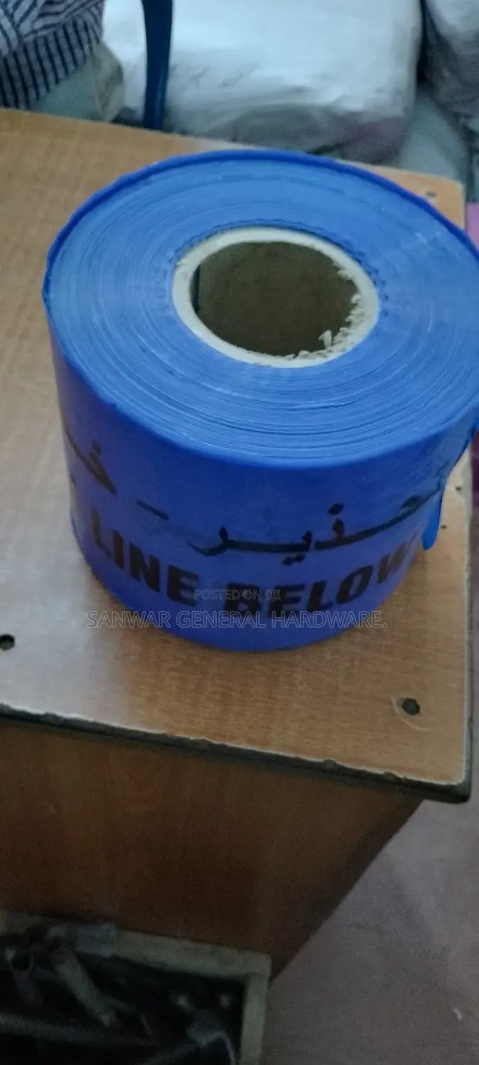 Water Underground Warning Tape,6" (500m)
