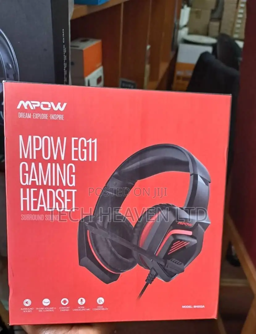 Wired Gaming Headphones With Mic - Mpow EG11