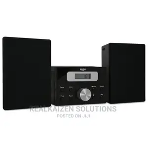 UK BUSH Black LCD CD Micro Music System