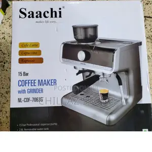 Saachi Coffee Maker With Grinder.