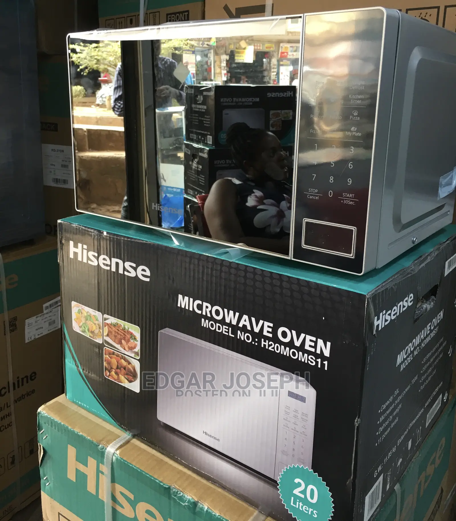 Microwave Hisense 20L Brand New