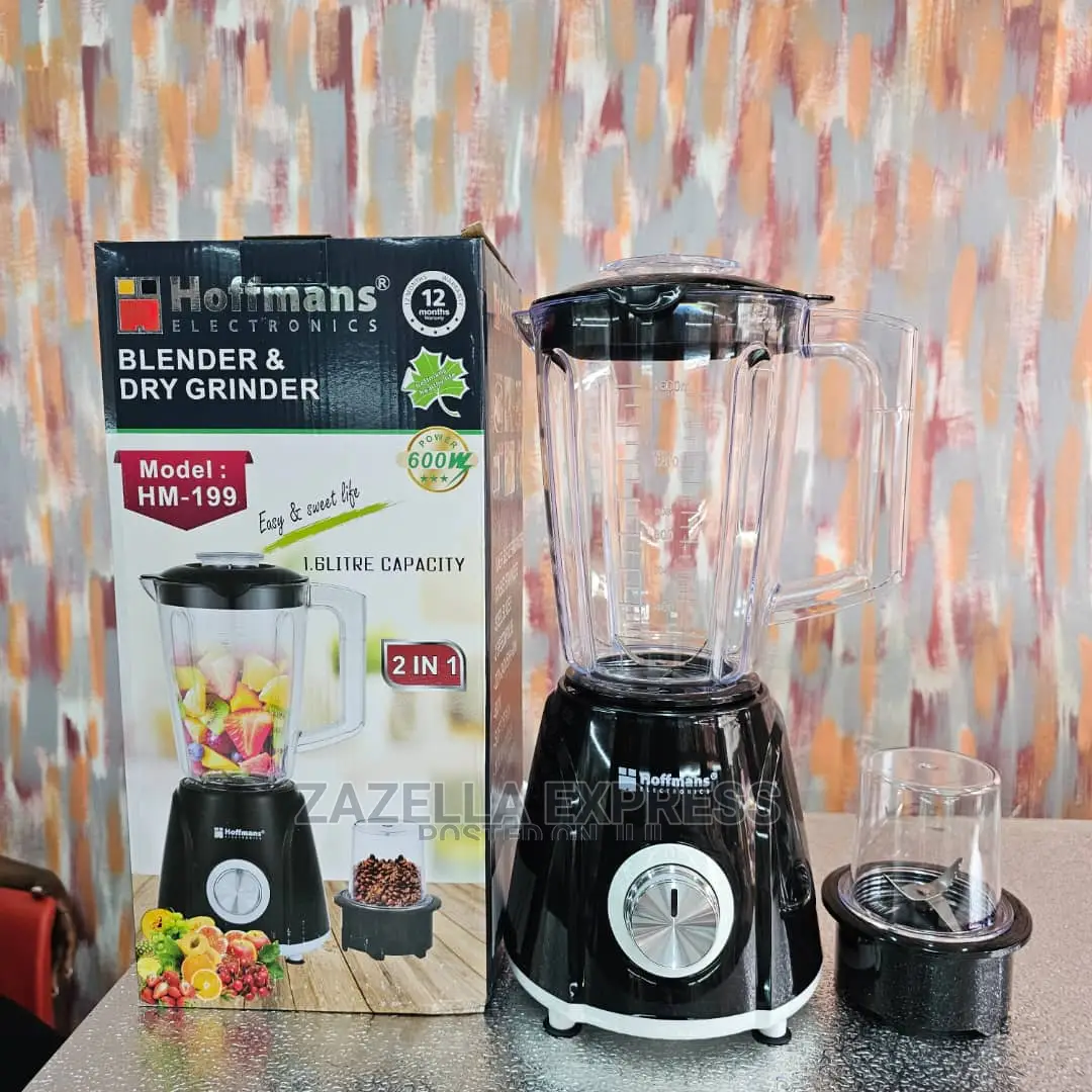 Hoffmans 2 in 1 Super Ice Crusher Blender,1.6L