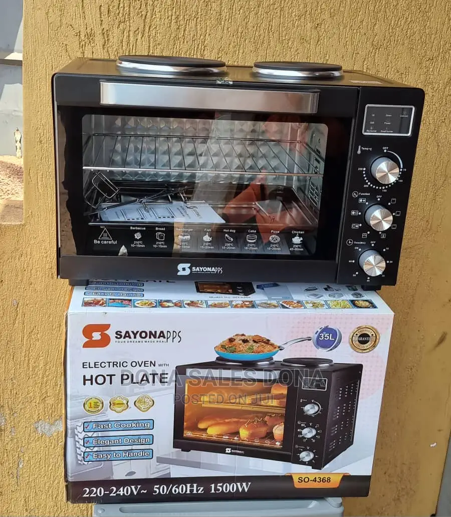 Electric Oven With Hotplate