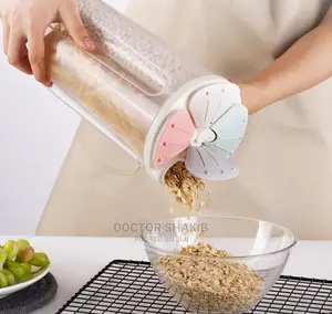 4 Grid Cereal Storage Container