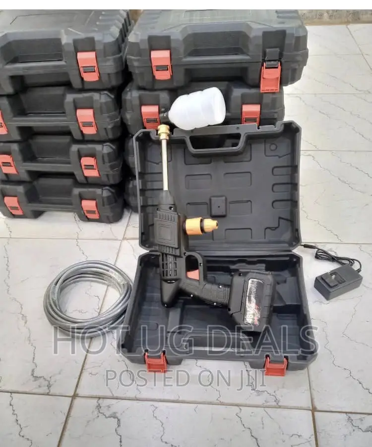 Lithium Battery Wireless Car Wash Gun Cordless High Pressure