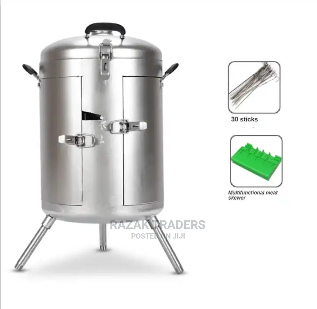 3 In1 Outdoor Smokeless Barbecue Grills Charcoal BBQ Grills