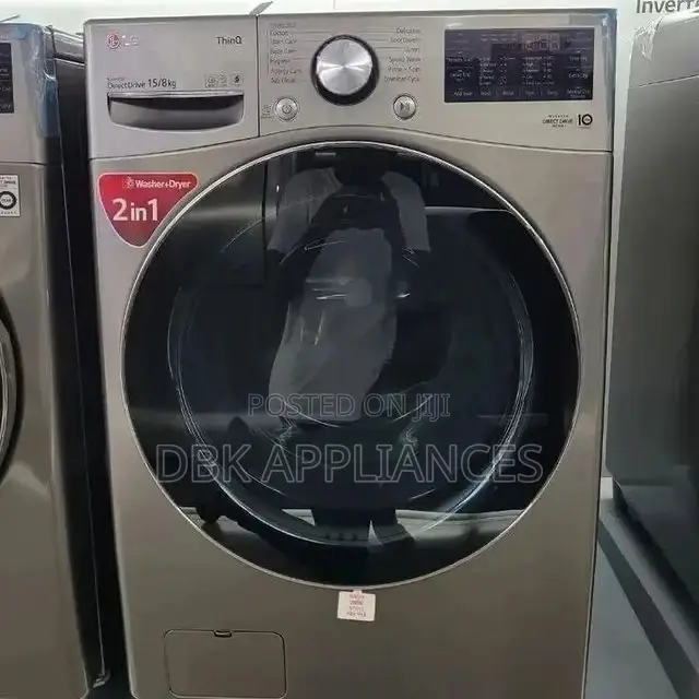 Commercial LG 15/8kgs Front Loader Washing Machine Beyi Powa