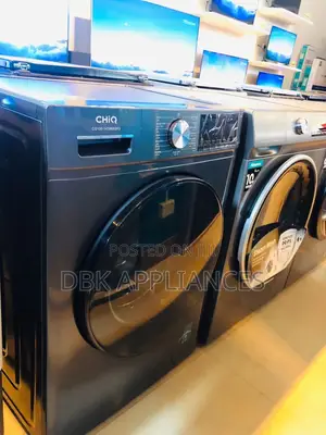 Chiq 10kgs Wash and Dry Front Loader Washing Machine Beyi Powa