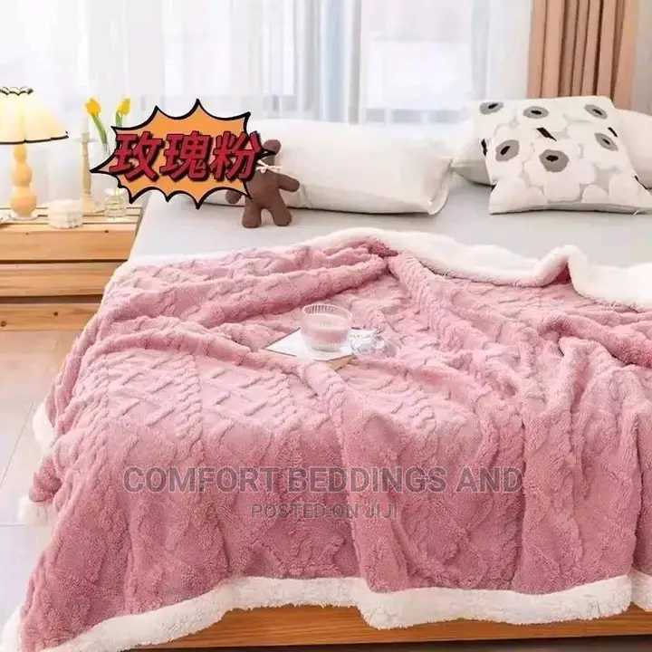 Soft Fleece Blanket Pink