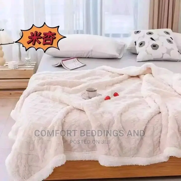 Soft Fleece Blanket Cream