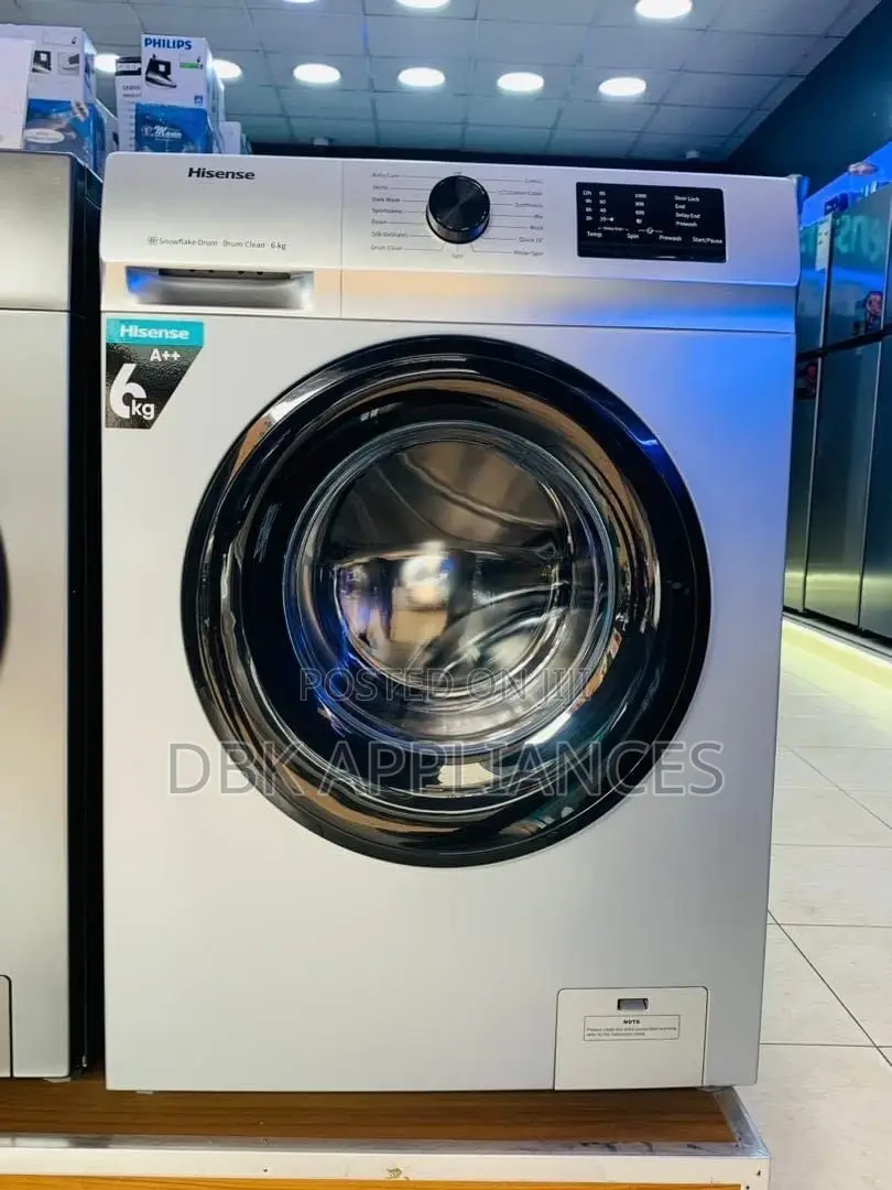 Hisense 6kgs Front Loader Washing Machine Beyi Powa
