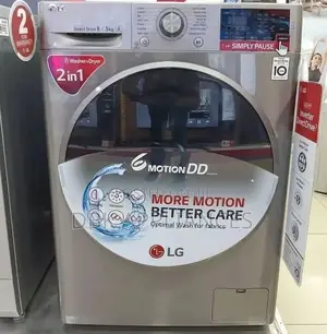 LG 8/5kgs Wash Dry Front Loader Washing Machine Warranty