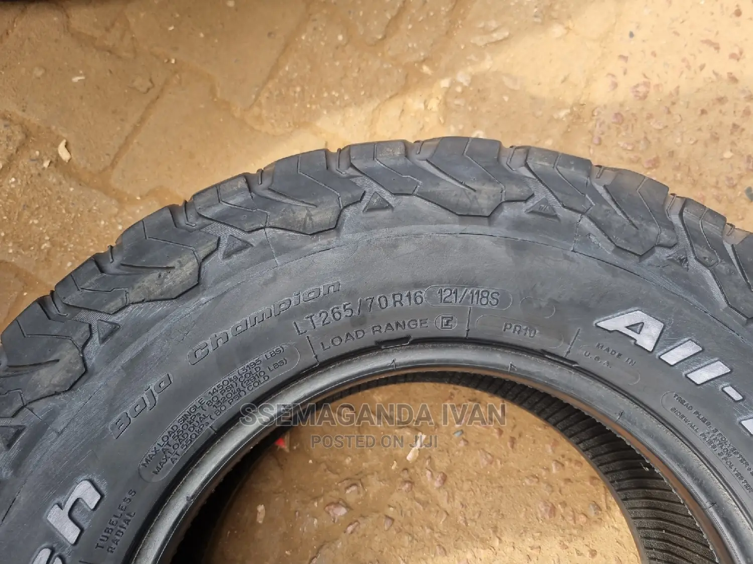 265/70r16 Foreign Used Bf Goodrich Made in Usa