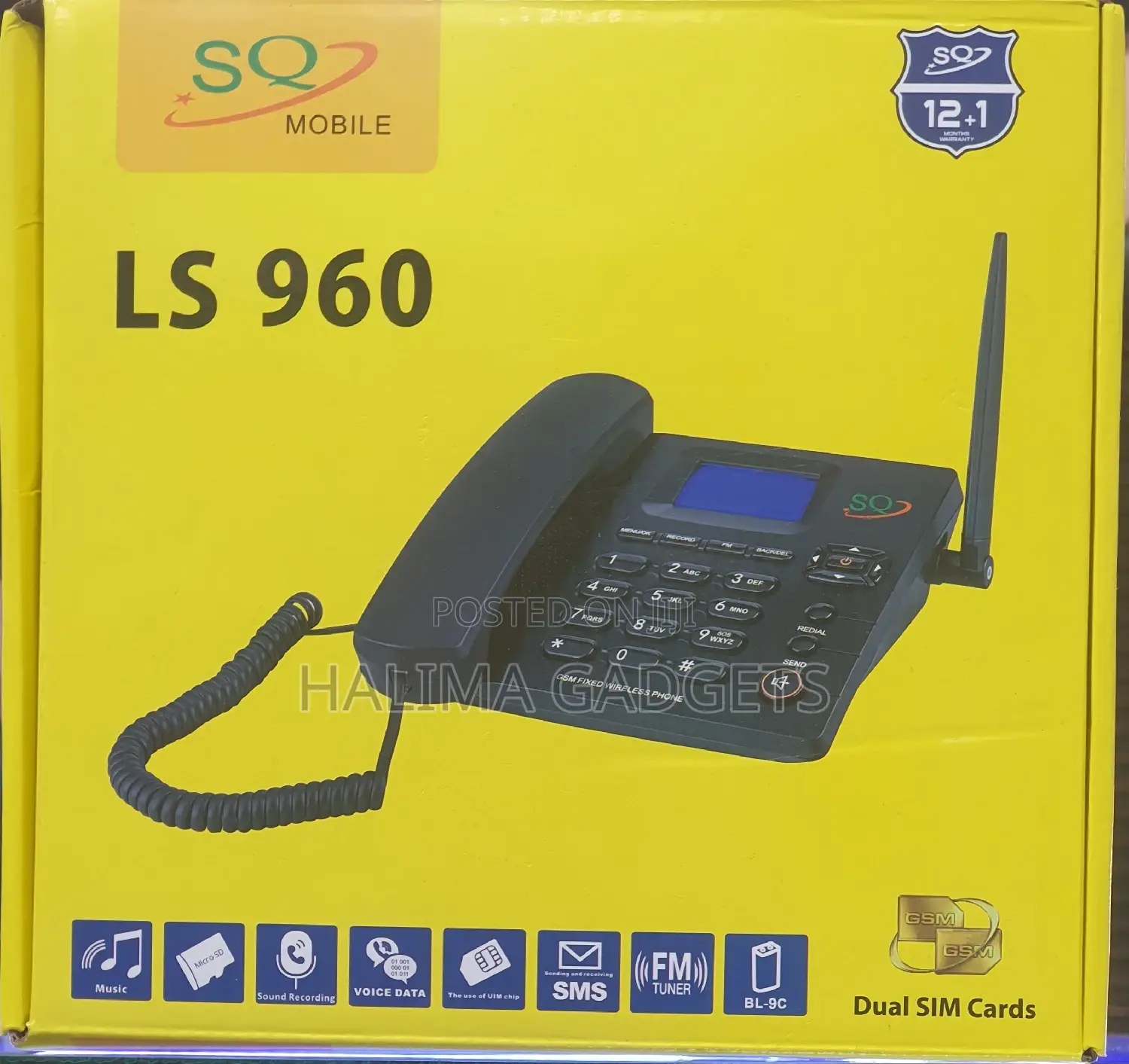 Sq Table Phones