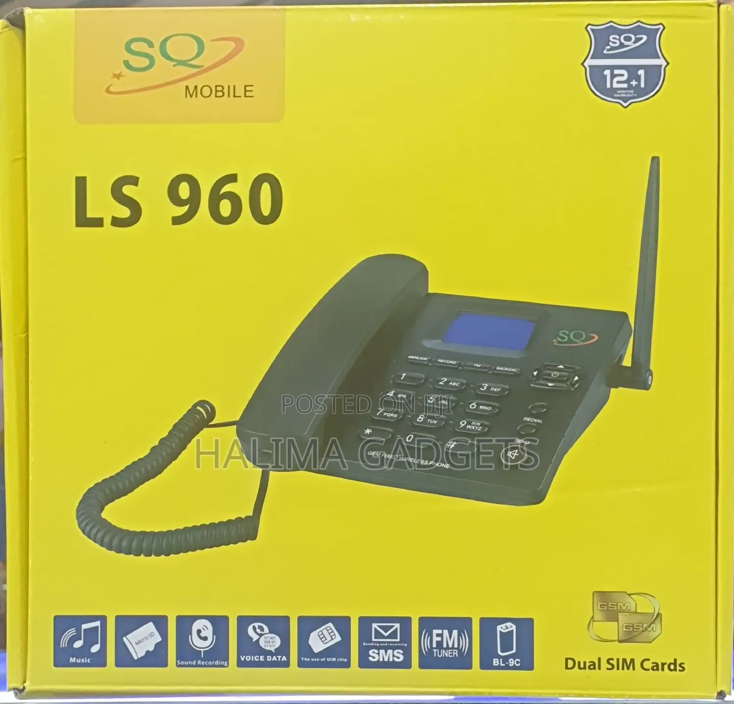 Sq Table Phones