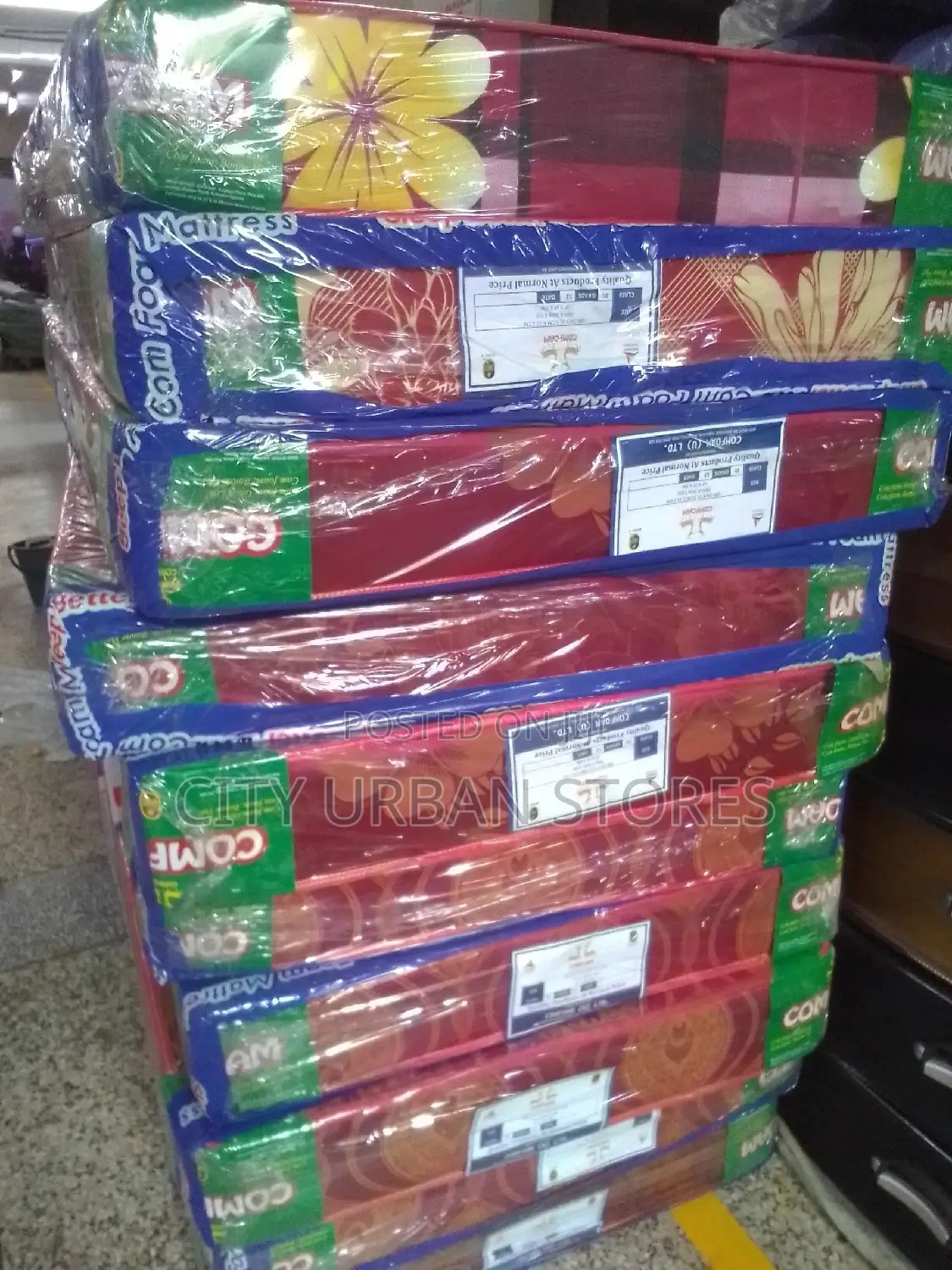 Comfoam Tape Edge Mattress