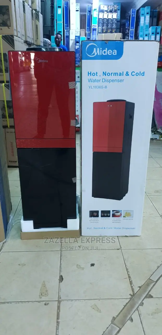 MIDEA YL1633SB Water Dispenser With Fridge and Three Taps in Nakawa