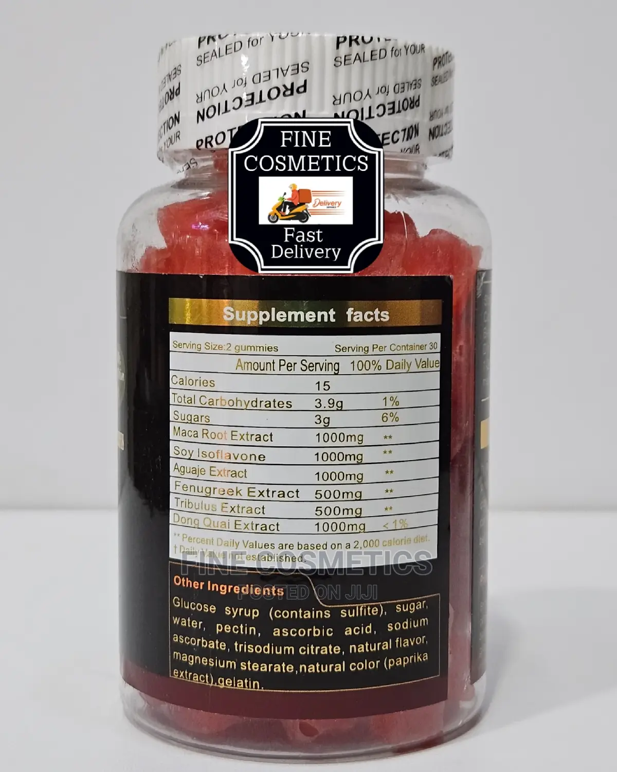 MACA PLUS Hip+Buttock Enlargement Set Of Gumies, Soya+Serum