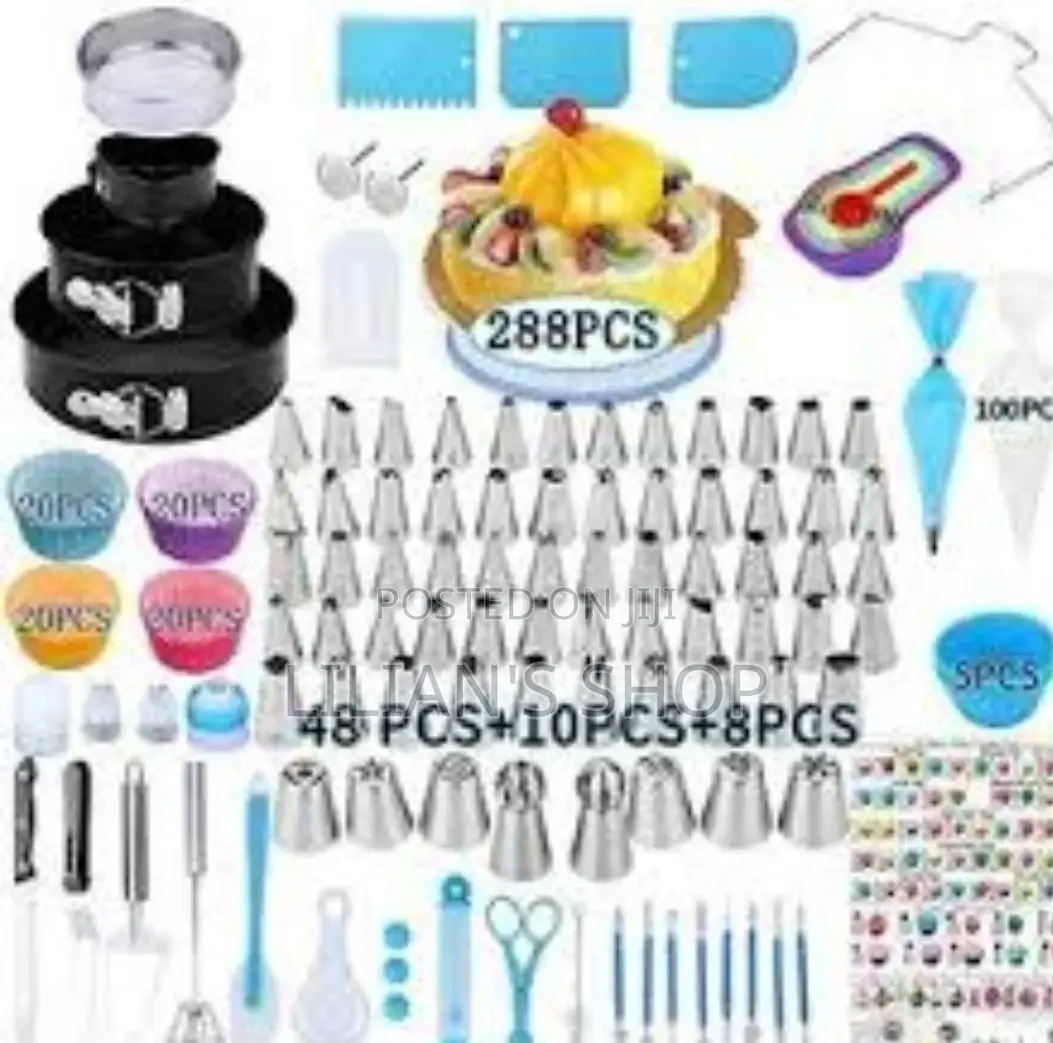 Cake Decorating Set (288pcs)