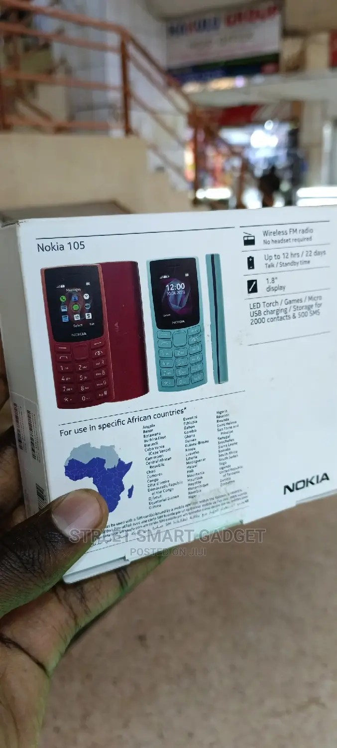 New Nokia 105 Black