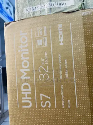 Samsung 32" UHD Flat Monitor With Intelligent Eye Care