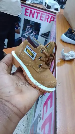 Children's Boot Shoes-Brown