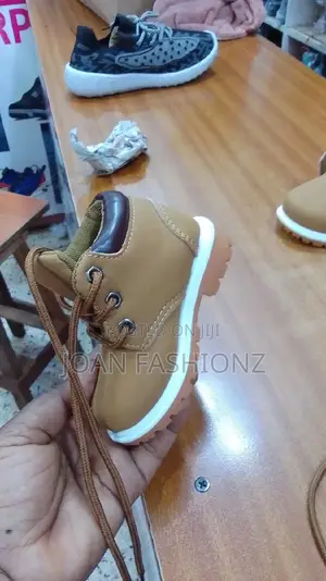 Children's Boot Shoes-Brown