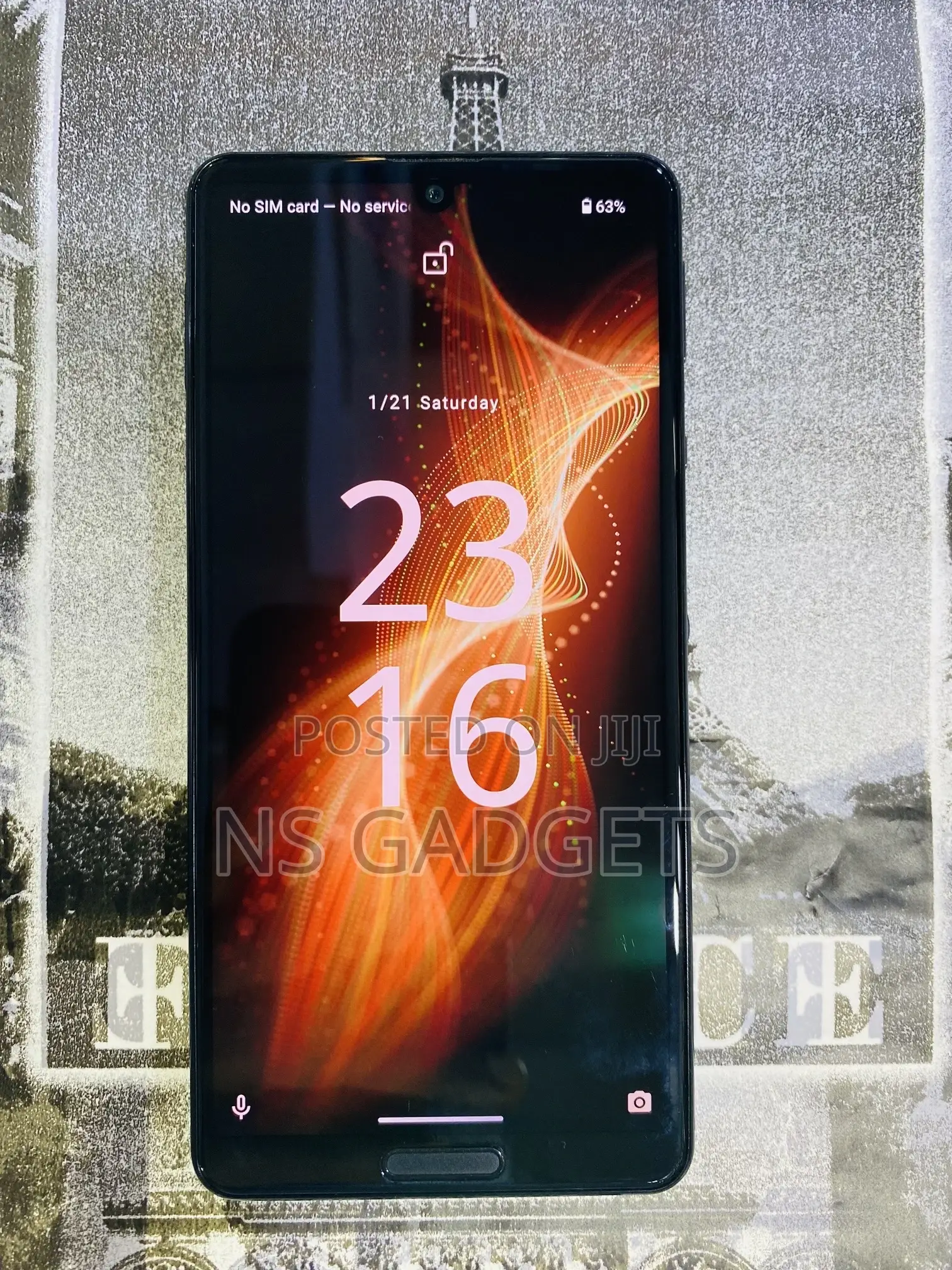 Sharp Aquos sense5G 128 GB Black