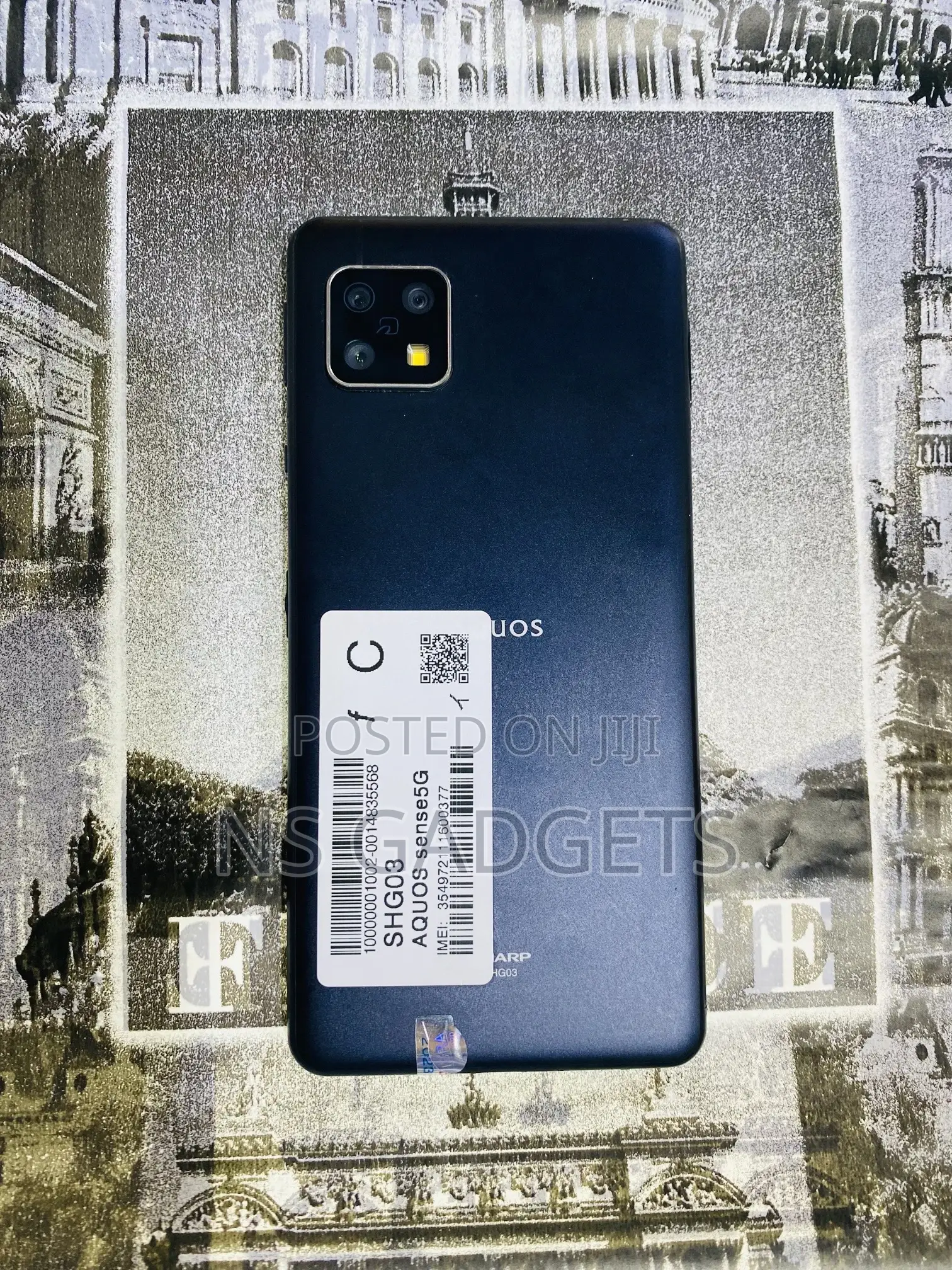 Sharp Aquos sense5G 128 GB Black