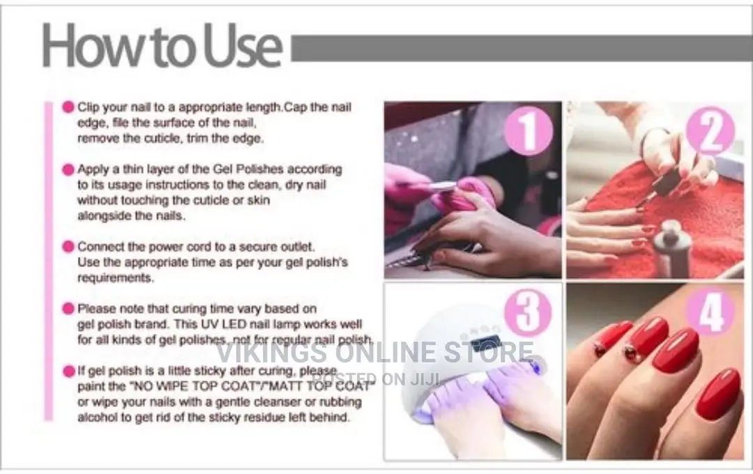 Professional LED Nail Polish Dryer Lamp Gel Machine