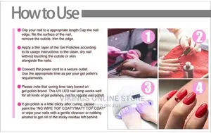 Professional LED Nail Polish Dryer Lamp Gel Machine